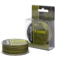 Лидкор Nautilus S-Core Jungle camou 45lb 10м