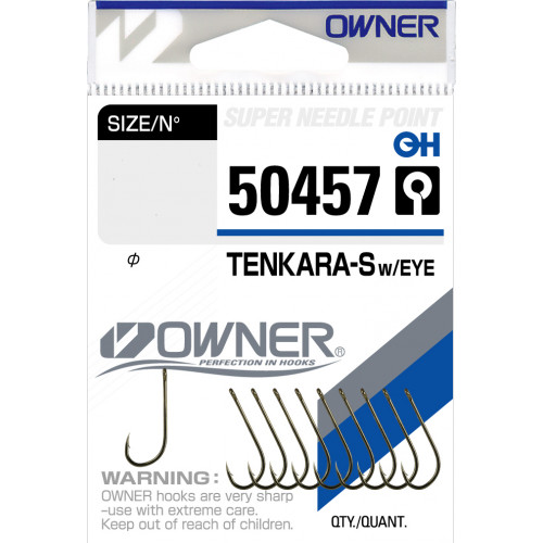 OWNER Крючок Tenkara Straight1