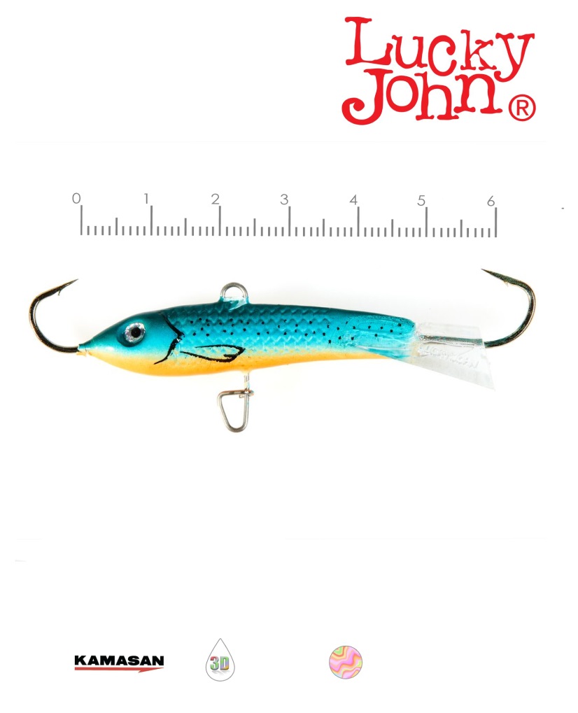 Балансир LUCKY JOHN Classic №6, цвет 53, арт. 81600-53 1