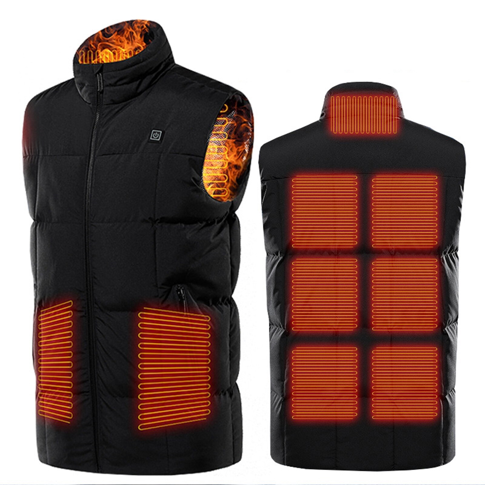 Жилет с подогревом USB MO1-8 1