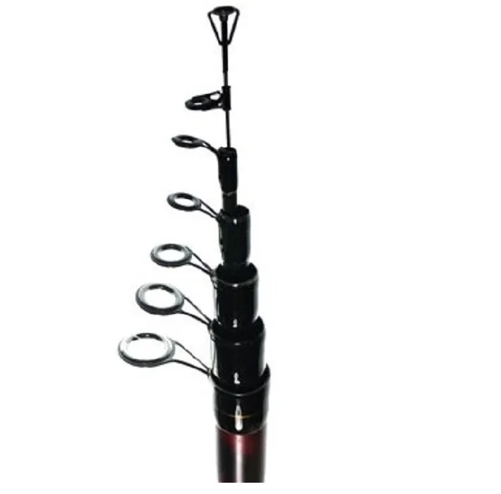 Удилище Mikado c кольцами__тест 10-30g. carbon98%, от 10 гр до 30гр, 600см1