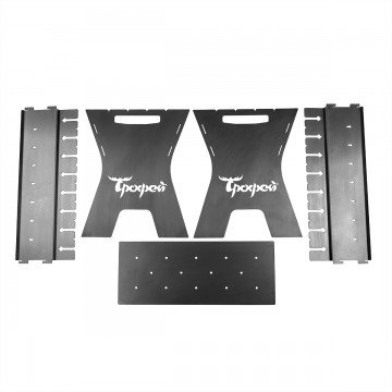 Мангал разборный Тонар Трофей (2 мм, сумка)2