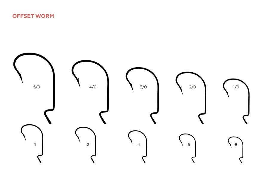 Офсет Скорпион Offset Worm N6BN 5шт BS2312.6BN