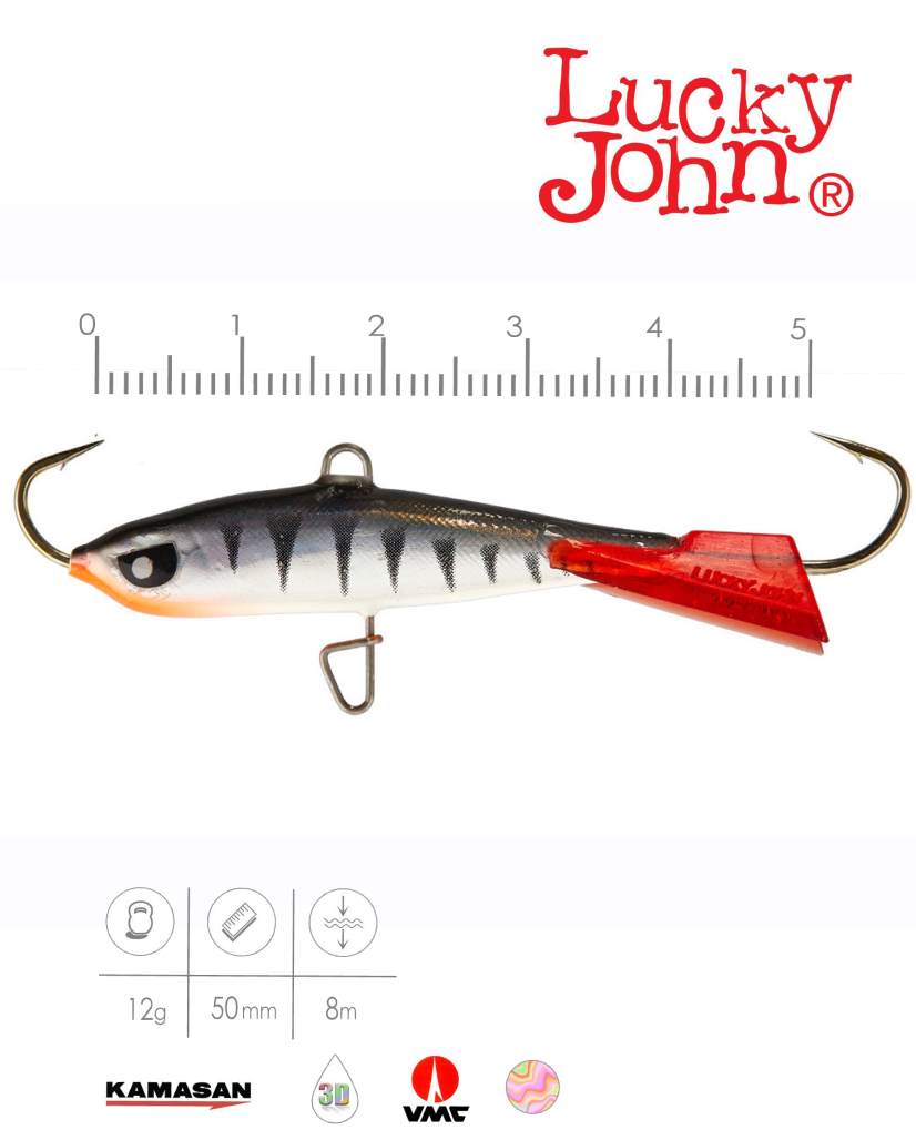 Балансир LUCKY JOHN Nordic №4, цвет 12HRT, арт. 51400-12HRT 1