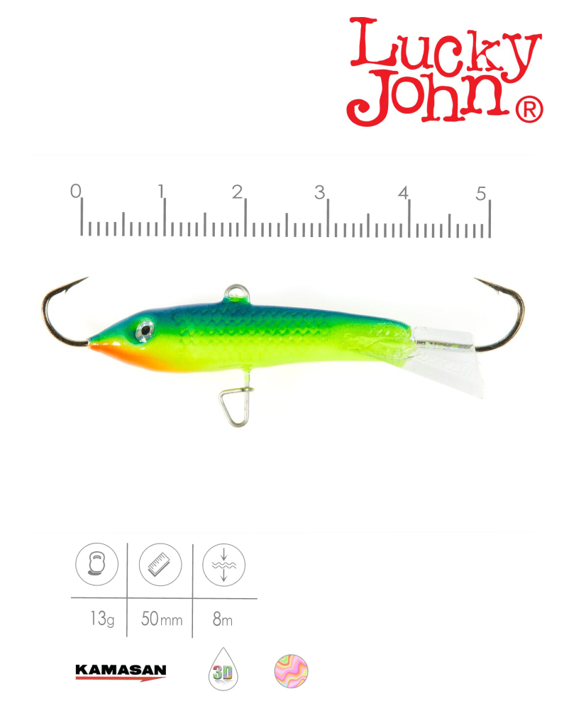 Балансир LUCKY JOHN Classic №5, цвет 29, арт. 81500-291