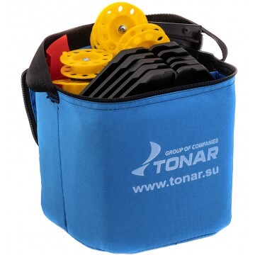 Набор жерлиц на подставке ЖЗ-02М (d-185мм.катушка d-85мм) (10шт) ТОНАР3