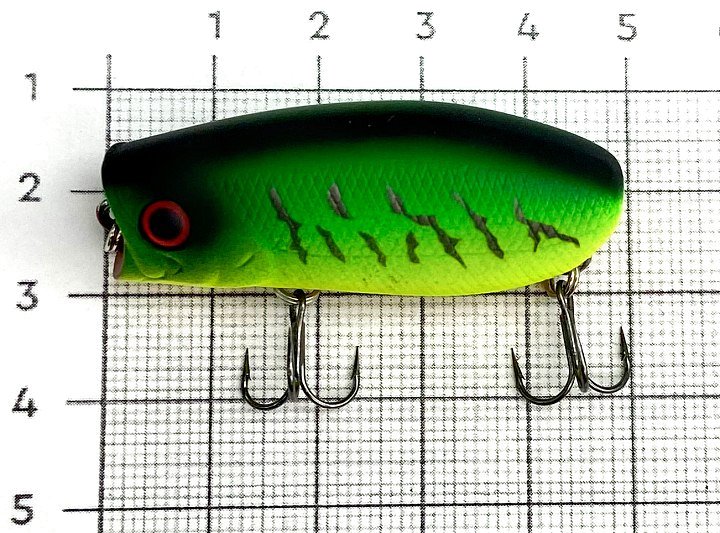 Воблер Lucky Craft плавающий Malas Mini 194 JP Mat Tiger 45мм 5г 0,1м 1