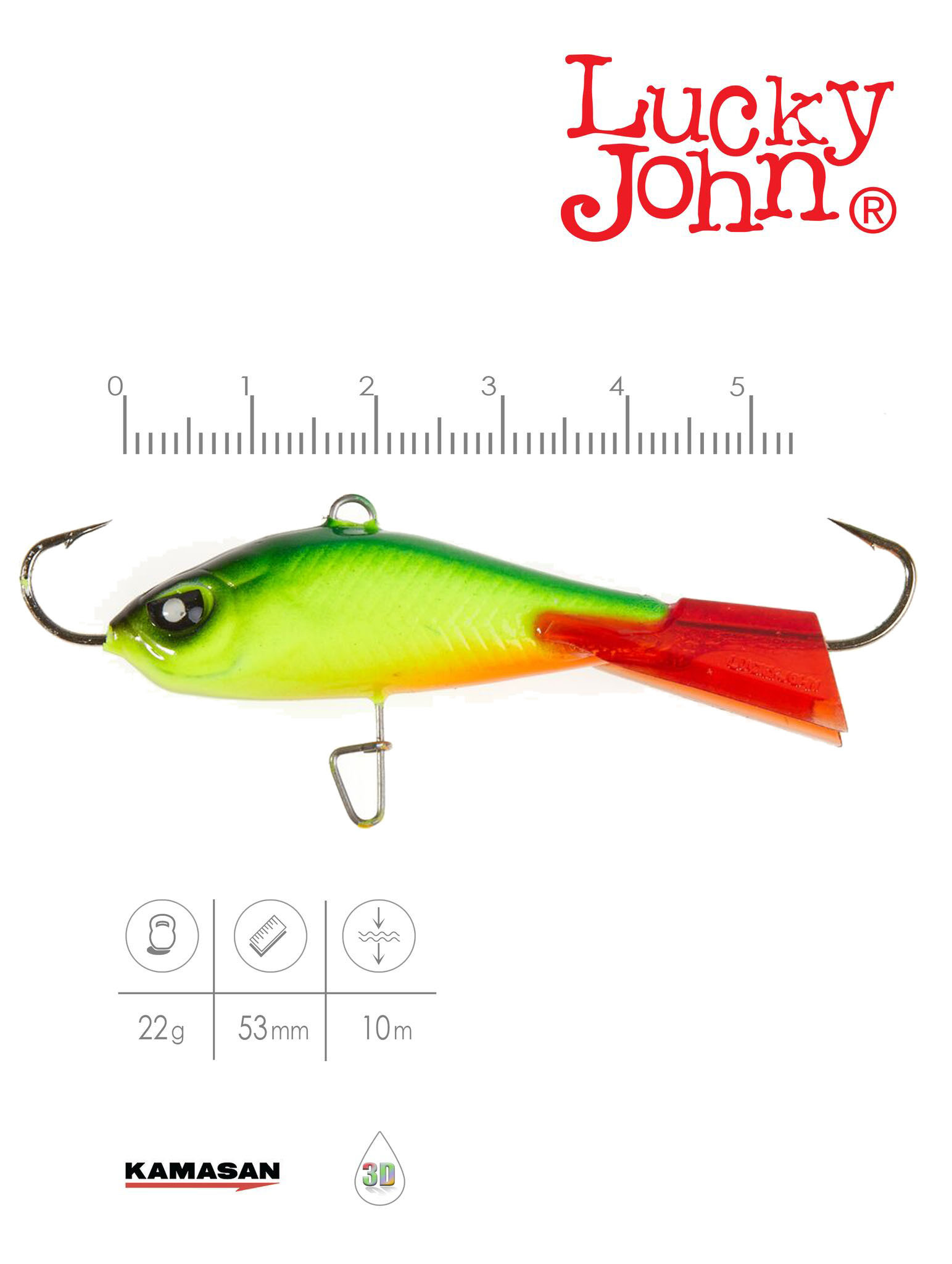 Балансир LUCKY JOHN Baltic №5, цвет 26RT, арт. 61500-26RT 1