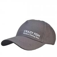 Кепка Crazy Fish Modern grey