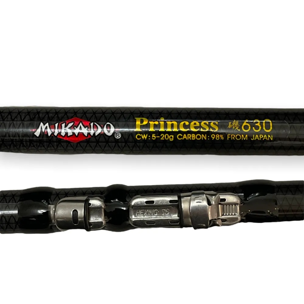 Удилище Mikado Princess короткая телескопическая, от 5 гр до 20гр, 630см 1