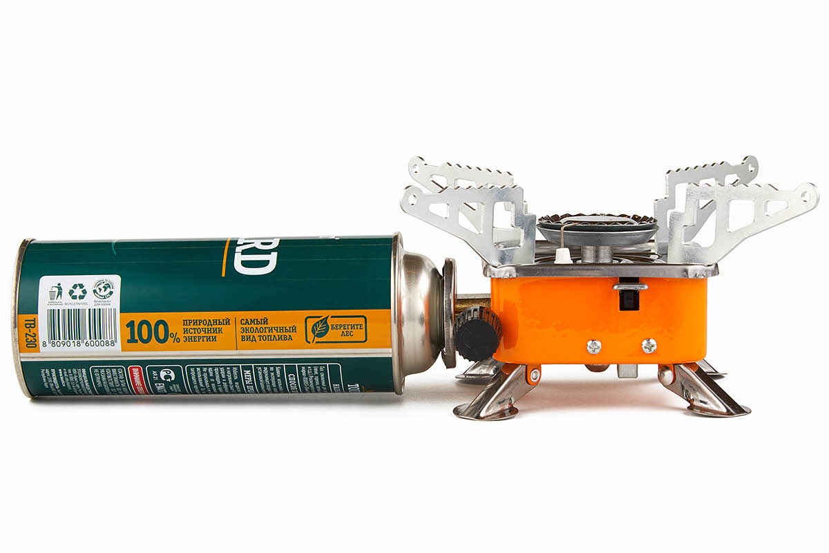 Плита газовая TOURIST мини в сумке KRAB TM-300 1