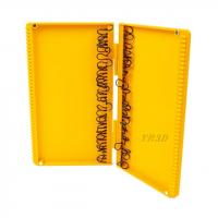 Коробка YR3D для мушек Универсальная-50 с поводками резинка мини длинная