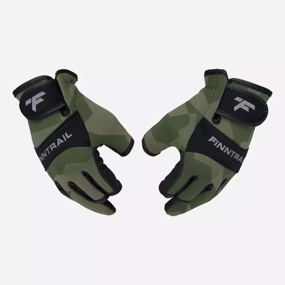 Перчатки Finntrail Neosensor 2730 CamoShadowGreen 9