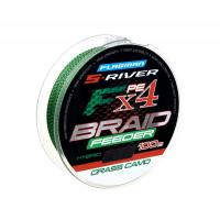S-River Braid PE Hybrid F4 Feeder 100м Grass Camo