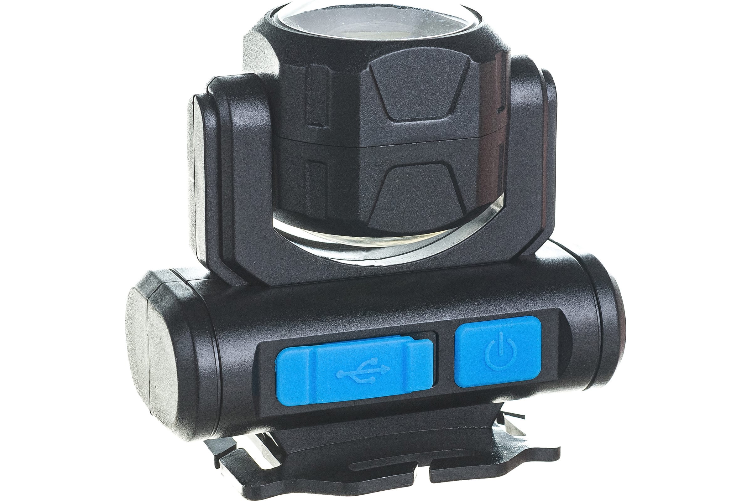 Светодиодный налобный фонарь КОСМОС 3Вт XPE, 5Вт COB, 1200Mah LI-On, зарядка Micro USB KOCH5WLi-On 2