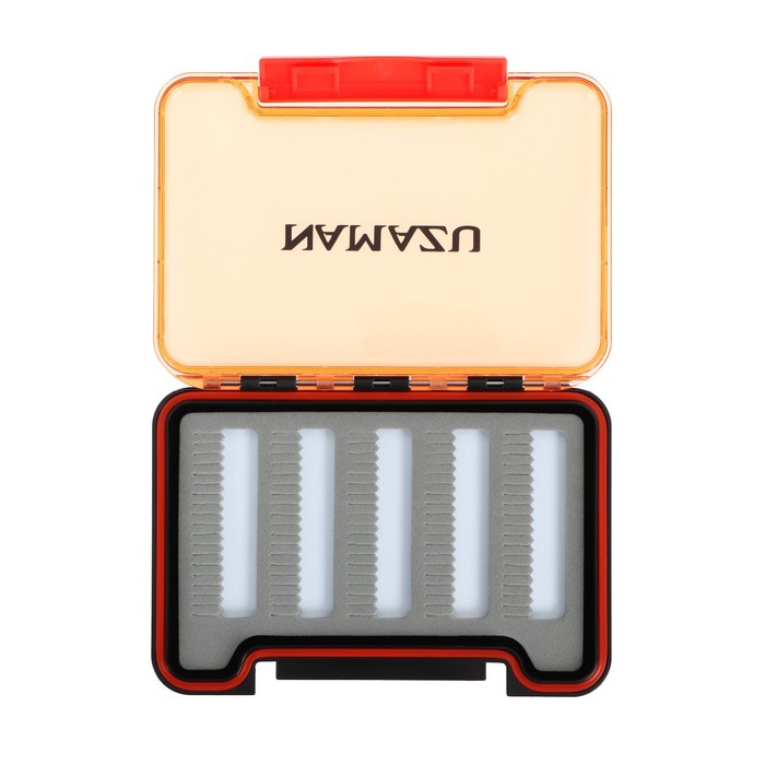 Коробка для мормышек и мелких аксессуаров, Namazu Slim Box, тип A, 137х95х16 мм. 2