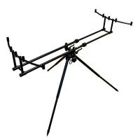 Род-под  на 5 удилищ Black 3 ноги алюминий