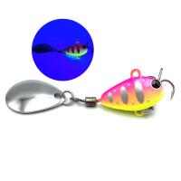 Тейл-спиннер UF-Studio Hurricane 7.5g цв. Pink Chart