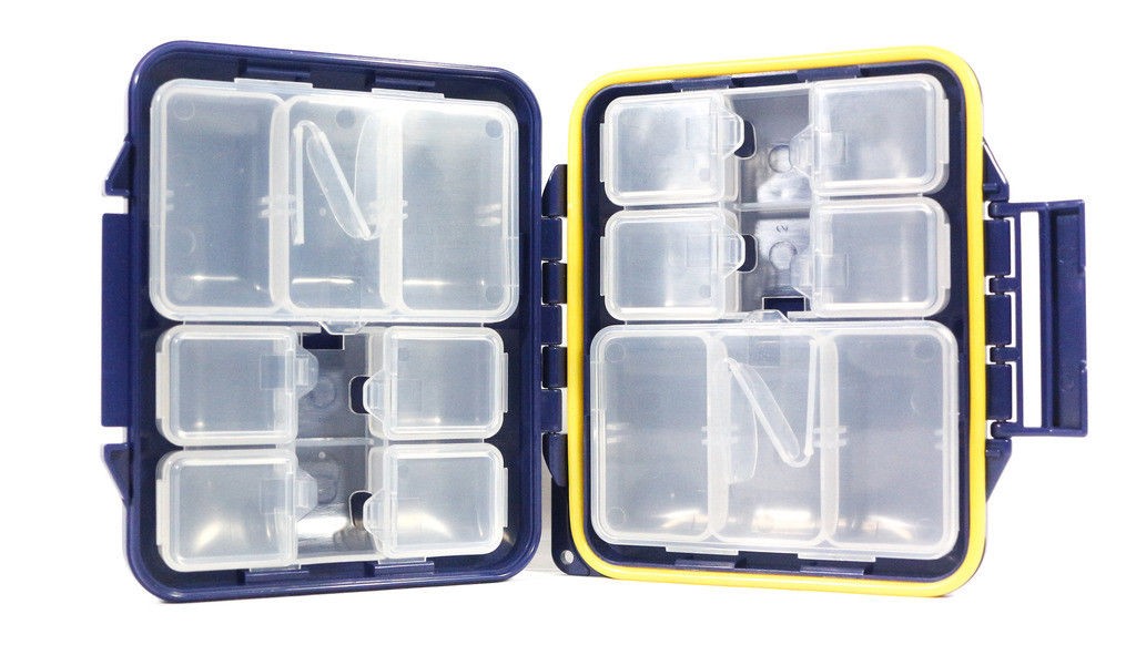 Коробка Meiho WATERPROOF AKIOKUN FB-470 (WATERPROOF) NAVY 1