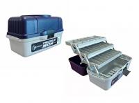 F-FISHING Ящик 3-х полочный съемные перегородки 450х225х240мм 5