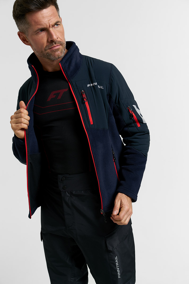 ТЕРМОКУРТКА FINNTRAIL POLAR JACKET BLACK3