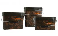 Ведро FOX Camo Square Buckets пластиковое с крышкой