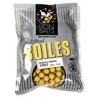 Бойлы тонущие LION BAITS серии ORIGINAL Ананас Гавайский Pineapple Hawaiian 14мм 400гр