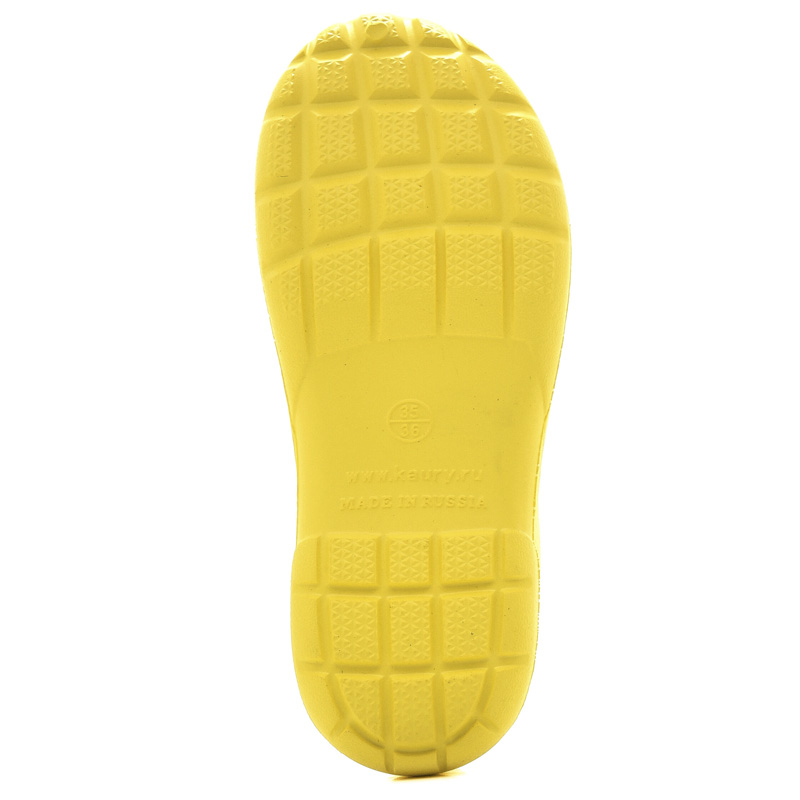 Полуботинки женские KAURY челси, ЭВА, без утеплителя цв. желтый 3