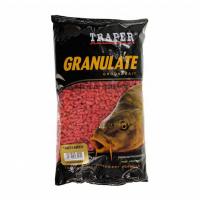 ГРАНУЛЫ ПРИКОРМ ГРАНУЛЫ 3ММ 1КГ КЛУБНИКА TRAPER STRWBERRY
