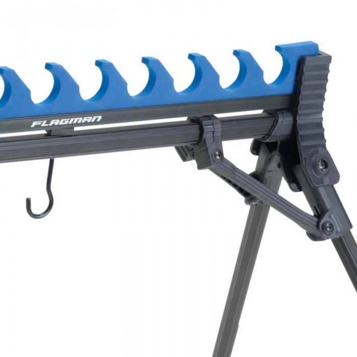 Гребенка Flagman на 10 удилищ на 4 телескопических ножках1