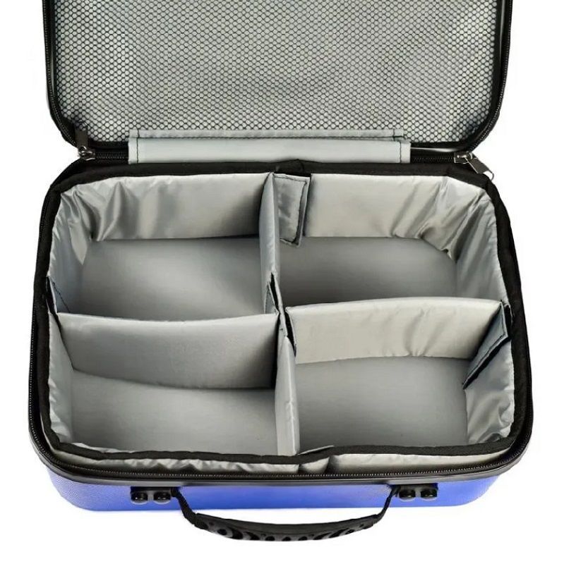 Чехол для 4-х катушек Garry Zonter (пластик, 36х26х13 см) синий 2