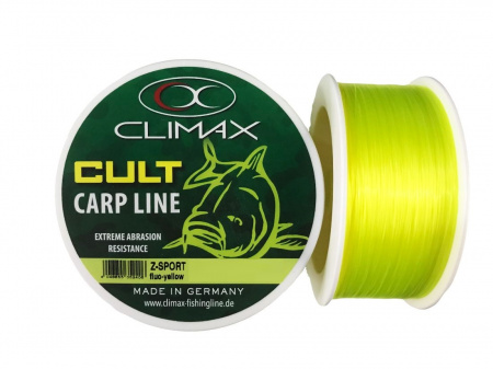 Леска CLIMAX CULT CARP LINE Z-SPORT fluo-yellow